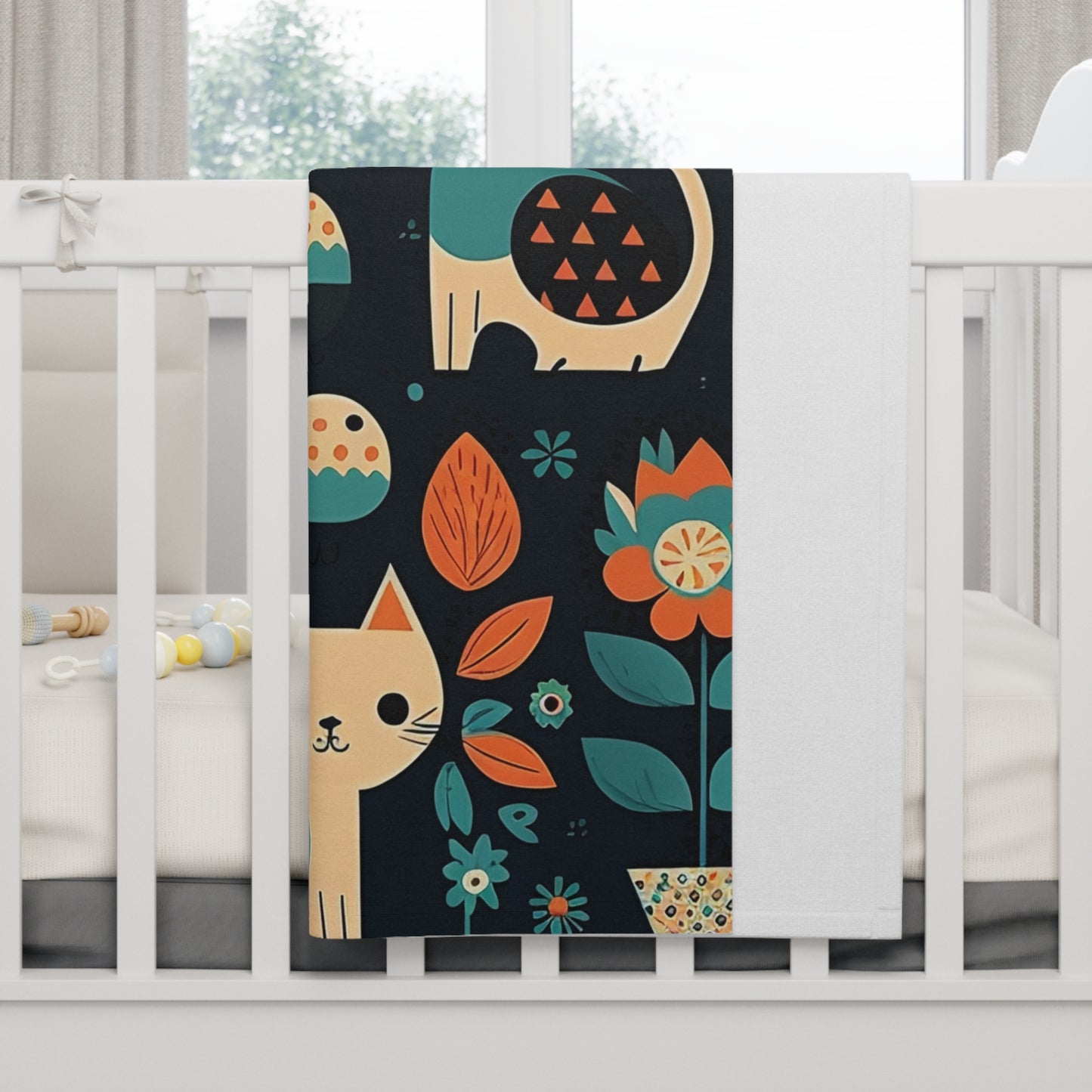 Persian Cats by Brandon Mclain, Soft Fleece Blanket (c)BrandonMclain2024